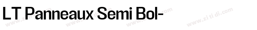 LT Panneaux Semi Bol字体转换